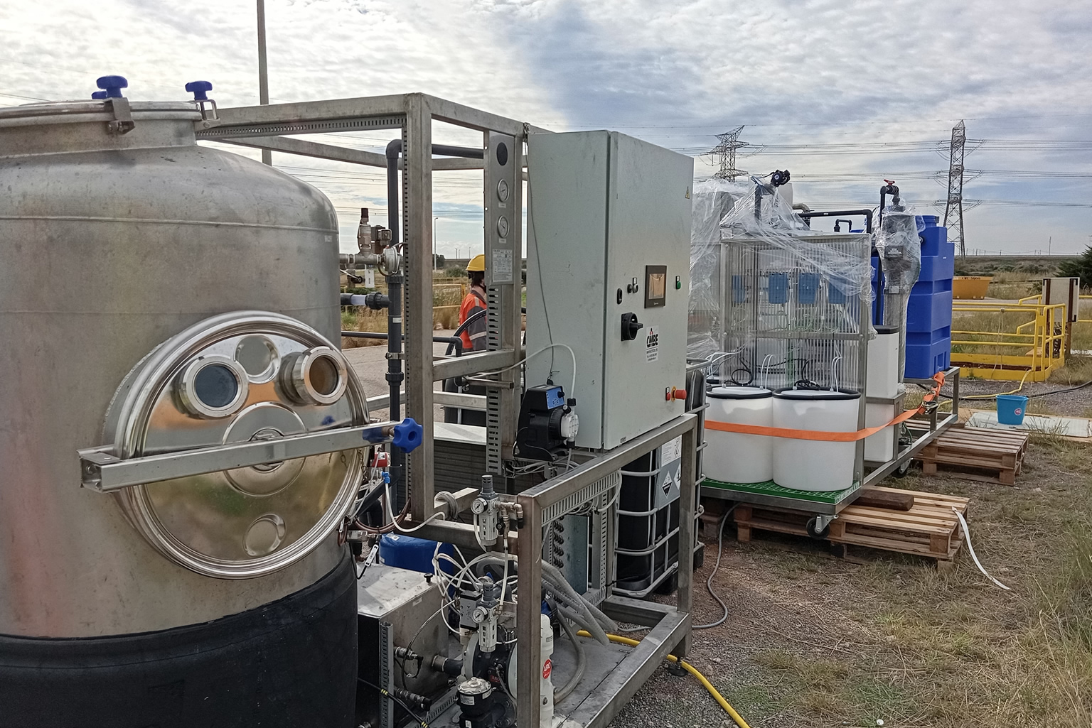 Pilotaje industrial para la reutilización de agua en el sector metalúrgico
