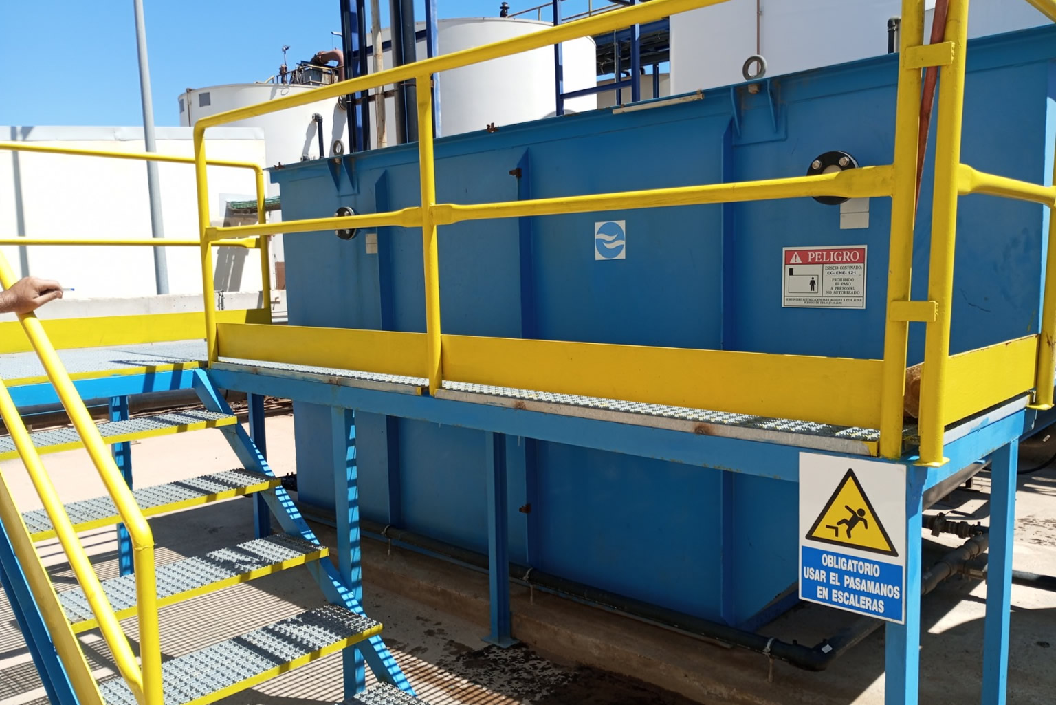 Obra de ampliación para el tratamiento de aguas ácidas y reducción de metales pesados en el sector del metal